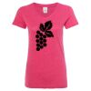 Women’s Glitter V-Neck T-Shirt Thumbnail