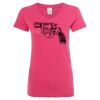 Women’s Glitter V-Neck T-Shirt Thumbnail
