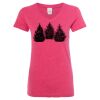 Women’s Glitter V-Neck T-Shirt Thumbnail