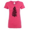 Women’s Glitter V-Neck T-Shirt Thumbnail