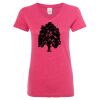 Women’s Glitter V-Neck T-Shirt Thumbnail
