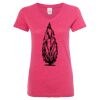 Women’s Glitter V-Neck T-Shirt Thumbnail