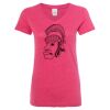 Women’s Glitter V-Neck T-Shirt Thumbnail