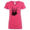Women’s Glitter V-Neck T-Shirt Thumbnail