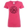 Women’s Glitter V-Neck T-Shirt Thumbnail
