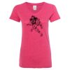 Women’s Glitter V-Neck T-Shirt Thumbnail