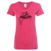 Women’s Glitter V-Neck T-Shirt Thumbnail