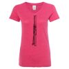 Women’s Glitter V-Neck T-Shirt Thumbnail