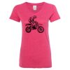 Women’s Glitter V-Neck T-Shirt Thumbnail