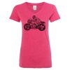 Women’s Glitter V-Neck T-Shirt Thumbnail