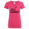 Women’s Glitter V-Neck T-Shirt Thumbnail