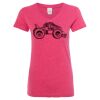 Women’s Glitter V-Neck T-Shirt Thumbnail