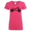 Women’s Glitter V-Neck T-Shirt Thumbnail