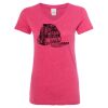 Women’s Glitter V-Neck T-Shirt Thumbnail