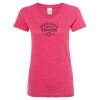Women’s Glitter V-Neck T-Shirt Thumbnail