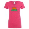 Women’s Glitter V-Neck T-Shirt Thumbnail