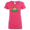 Women’s Glitter V-Neck T-Shirt Thumbnail