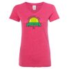 Women’s Glitter V-Neck T-Shirt Thumbnail