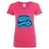 Women’s Glitter V-Neck T-Shirt Thumbnail