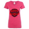 Women’s Glitter V-Neck T-Shirt Thumbnail