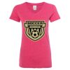 Women’s Glitter V-Neck T-Shirt Thumbnail