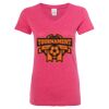 Women’s Glitter V-Neck T-Shirt Thumbnail
