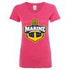Women’s Glitter V-Neck T-Shirt Thumbnail