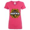 Women’s Glitter V-Neck T-Shirt Thumbnail