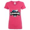 Women’s Glitter V-Neck T-Shirt Thumbnail