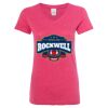 Women’s Glitter V-Neck T-Shirt Thumbnail