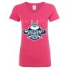 Women’s Glitter V-Neck T-Shirt Thumbnail