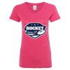 Women’s Glitter V-Neck T-Shirt Thumbnail