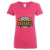 Women’s Glitter V-Neck T-Shirt Thumbnail
