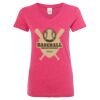 Women’s Glitter V-Neck T-Shirt Thumbnail