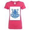 Women’s Glitter V-Neck T-Shirt Thumbnail