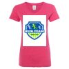 Women’s Glitter V-Neck T-Shirt Thumbnail