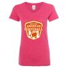 Women’s Glitter V-Neck T-Shirt Thumbnail