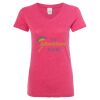 Women’s Glitter V-Neck T-Shirt Thumbnail