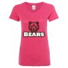 Women’s Glitter V-Neck T-Shirt Thumbnail