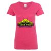 Women’s Glitter V-Neck T-Shirt Thumbnail
