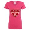 Women’s Glitter V-Neck T-Shirt Thumbnail