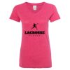 Women’s Glitter V-Neck T-Shirt Thumbnail