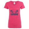 Women’s Glitter V-Neck T-Shirt Thumbnail