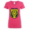 Women’s Glitter V-Neck T-Shirt Thumbnail