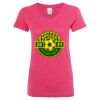Women’s Glitter V-Neck T-Shirt Thumbnail