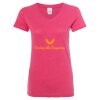 Women’s Glitter V-Neck T-Shirt Thumbnail