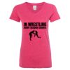 Women’s Glitter V-Neck T-Shirt Thumbnail