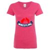 Women’s Glitter V-Neck T-Shirt Thumbnail