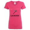 Women’s Glitter V-Neck T-Shirt Thumbnail