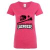 Women’s Glitter V-Neck T-Shirt Thumbnail